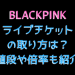 BLACKPINKライブチケットの取り方は？値段や倍率も紹介