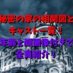 秘密の家の相関図とキャスト一覧！年齢と顔画像付きで全員紹介！