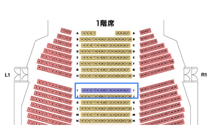 ハリポタ舞台の座席表の詳細と見え方は？どこがいいかおすすめは？