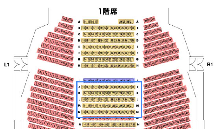 ハリポタ舞台の座席表の詳細と見え方は？どこがいいかおすすめは？