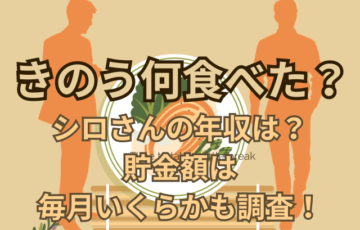 きのう何食べた？シロさんの年収は？貯金額は毎月いくらかも調査！